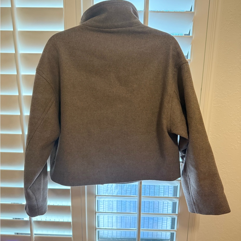 Rouje Tan Cape Jacket - Picture 4 of 6